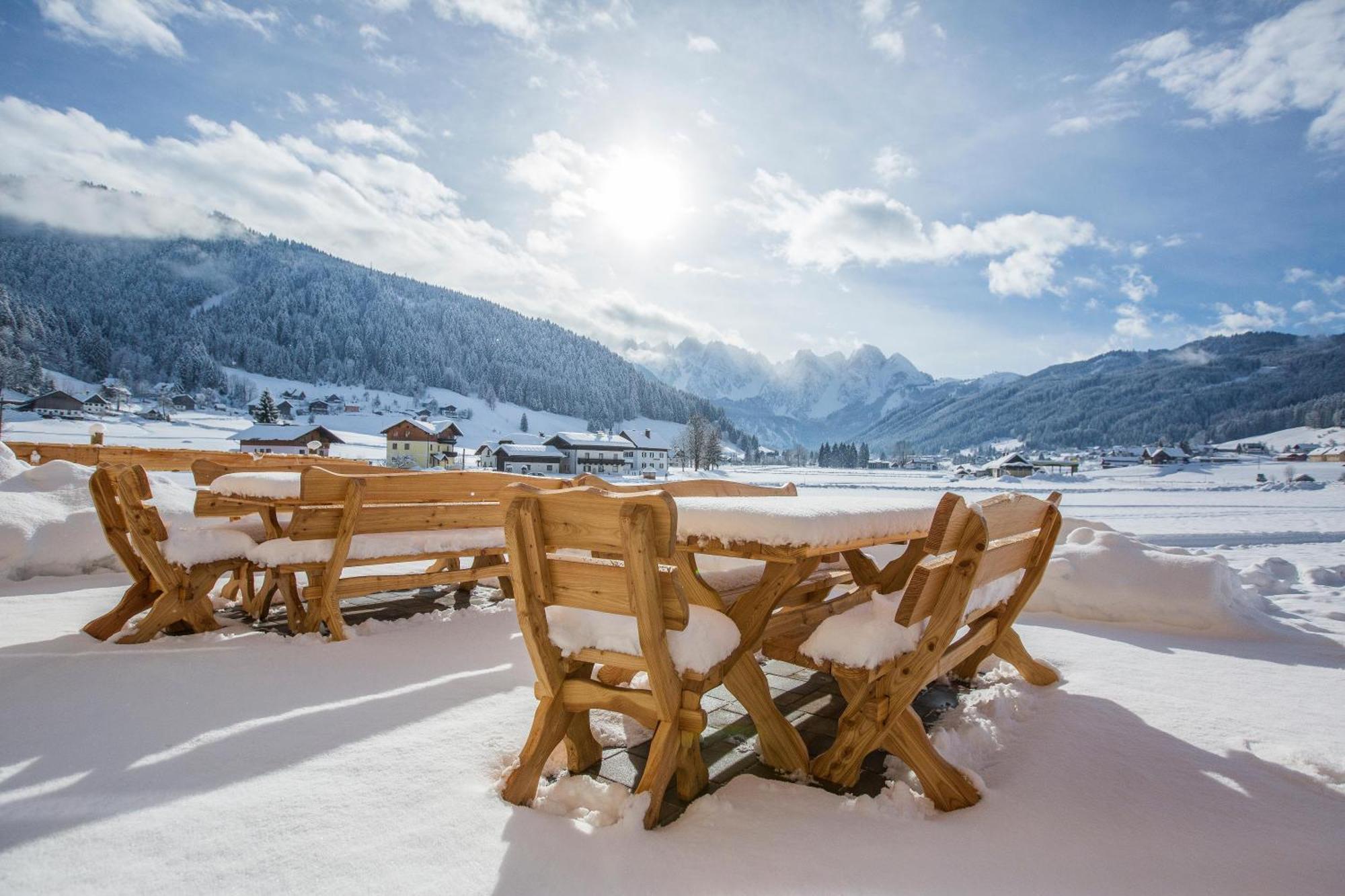Cooee Alpin Hotel Dachstein Gosau Exterior foto